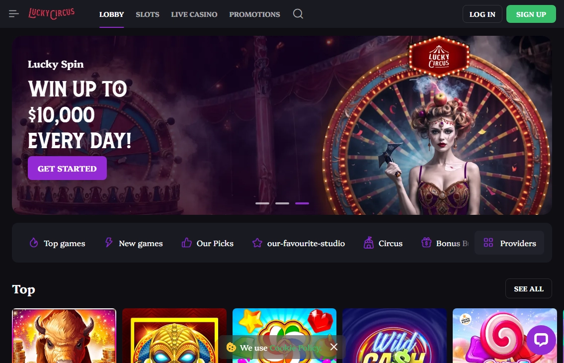 Lucky Circus Casino
